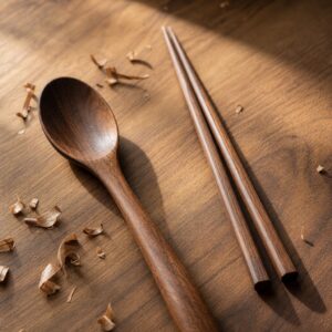 靜心手削木匙與木筷體驗商品照